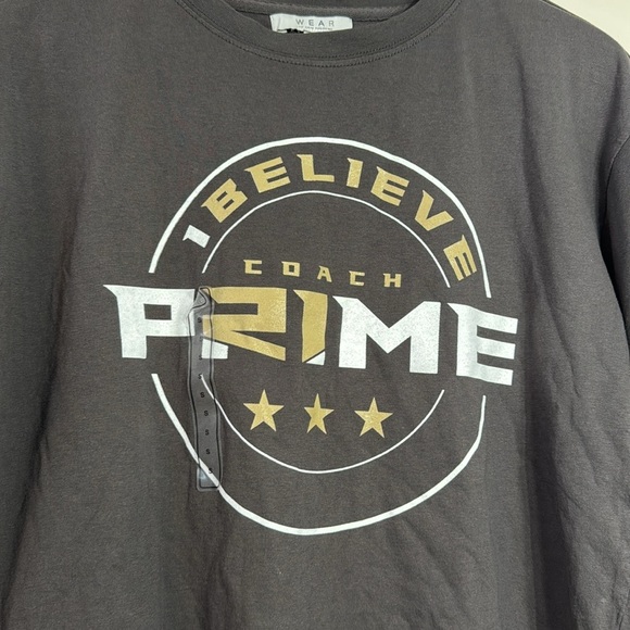 NWT Wmns Univ of CO Boulder Colorado Buffaloes Coach Prime Deion Sanders TShirt - Picture 2 of 7